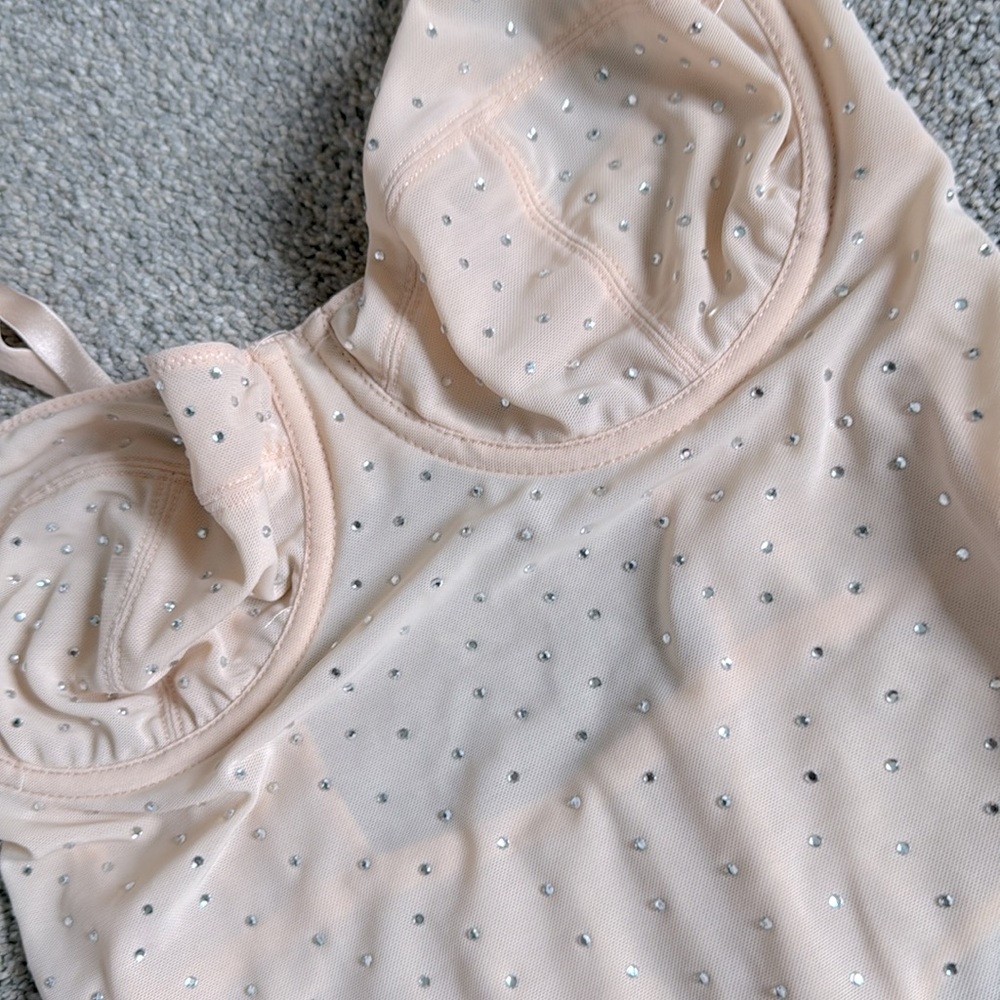 ASOS Rhinestone Bodysuit - Picture 2 of 3